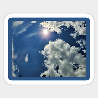 Summer Sky (Horizontal) Sticker